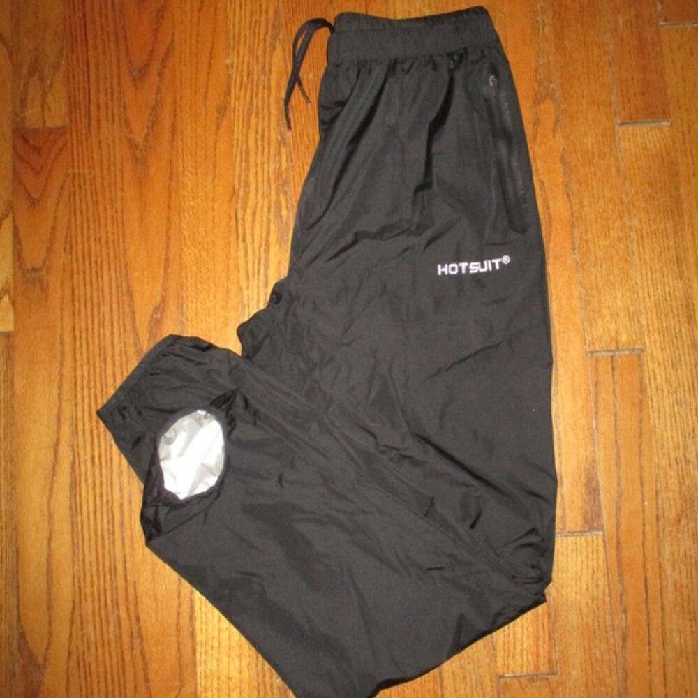 HOTSUIT Black Sauna Pants Women